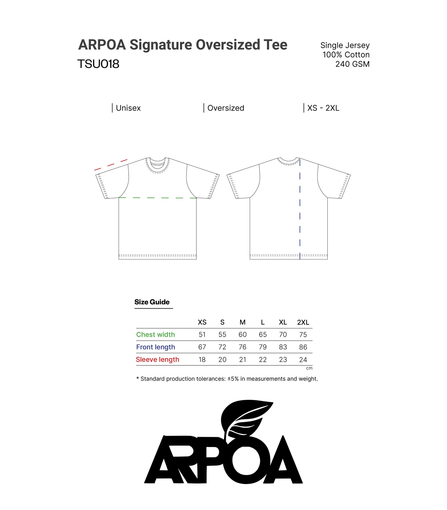 Arpoa Signature Tee