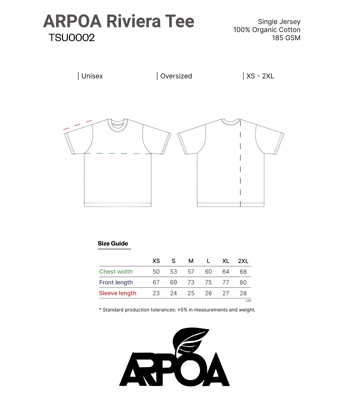ARPOA COASTAL TEE