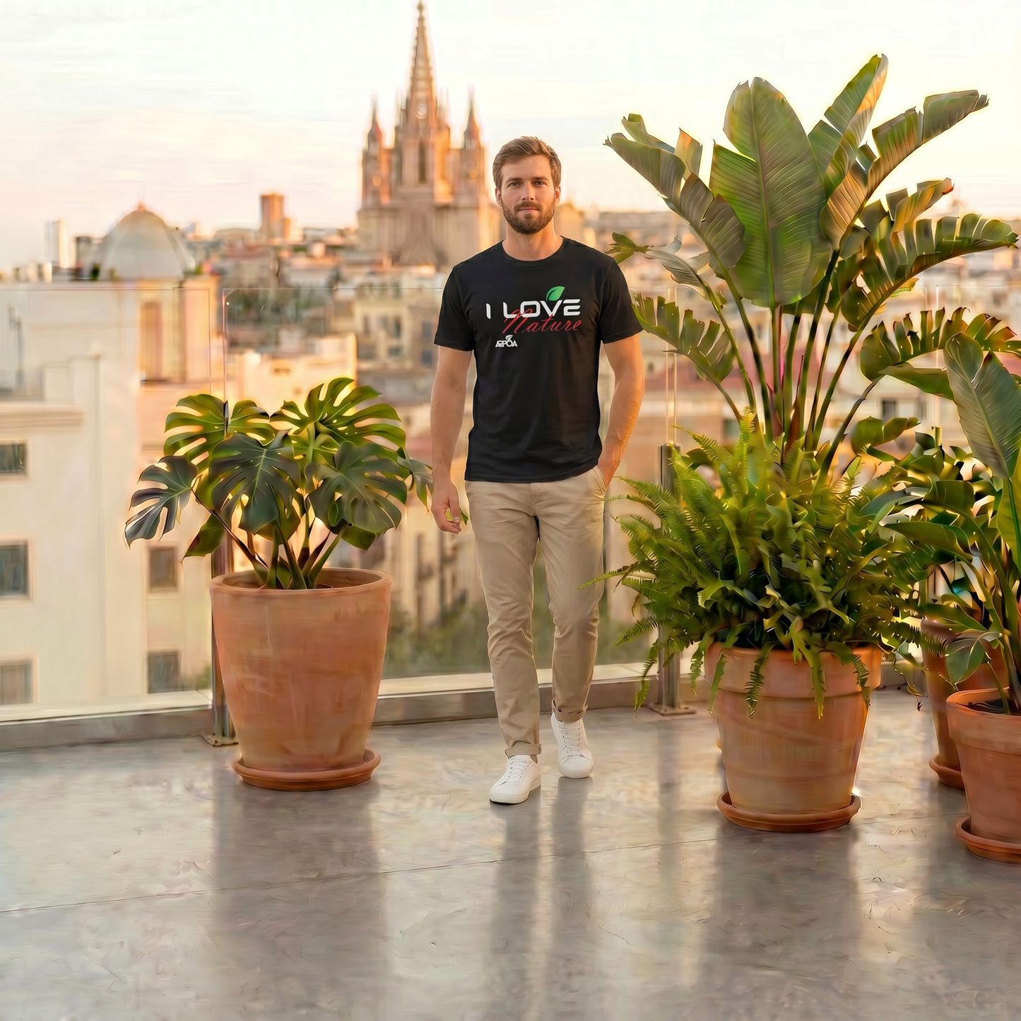 Camiseta ARPOA Origin teñida unisex