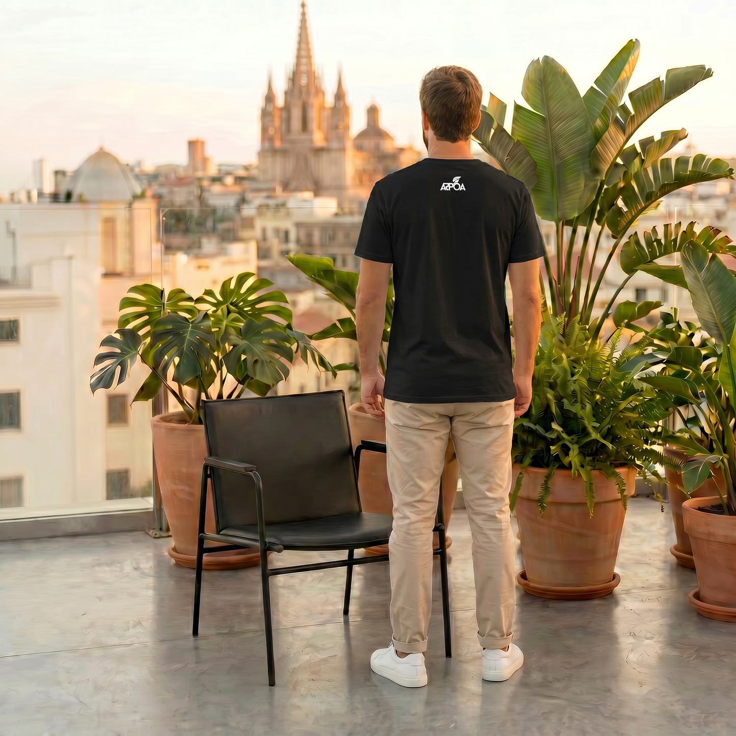 Camiseta ARPOA Origin teñida unisex