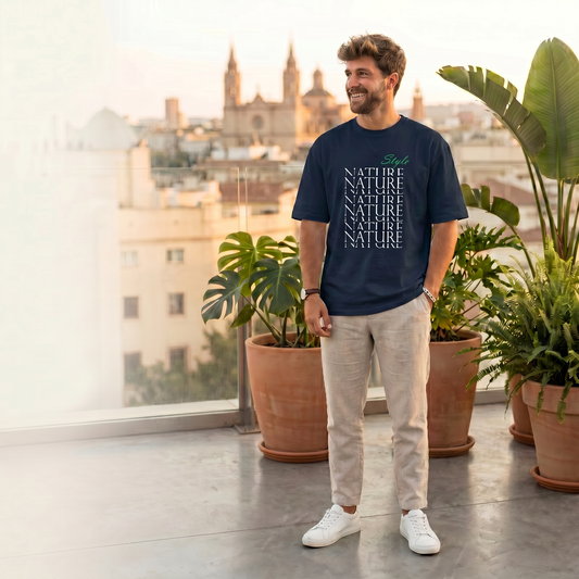 ARPOA Natural Oversized Tee