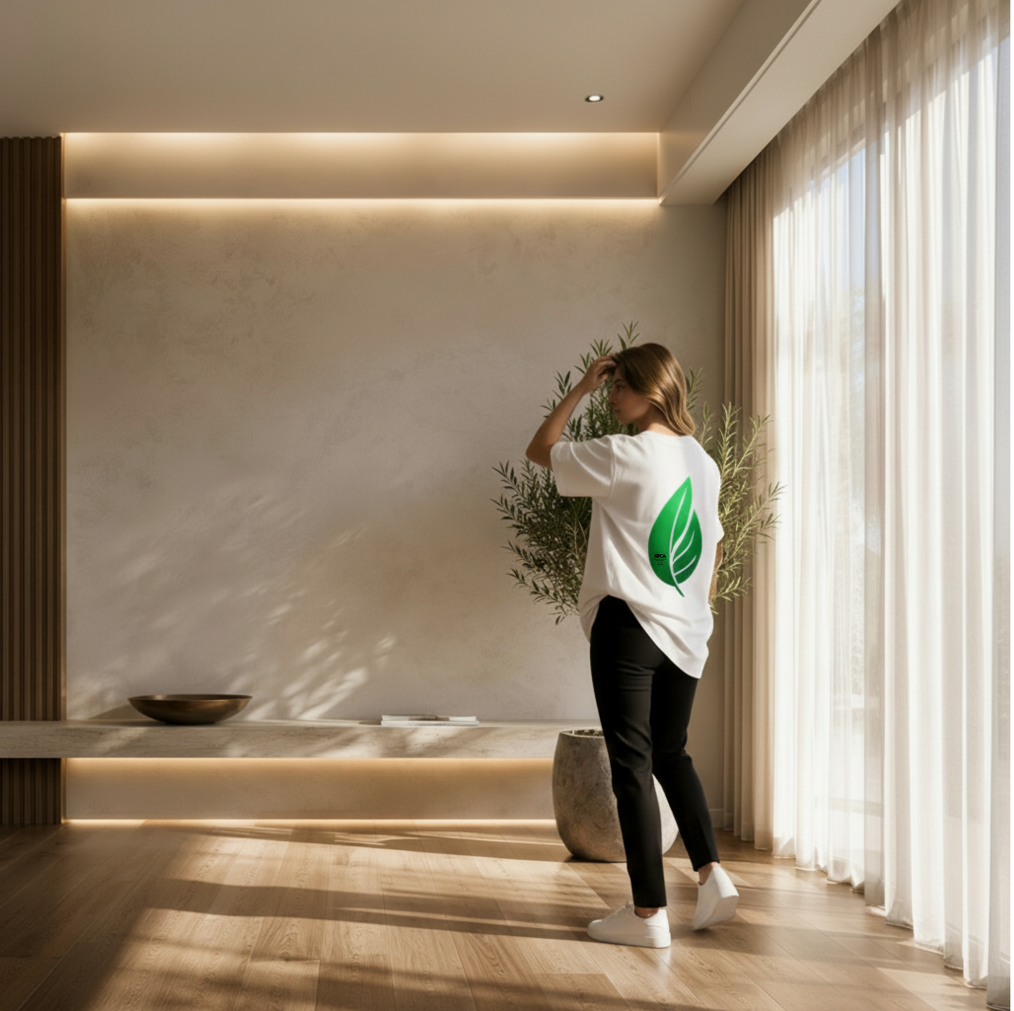 ARPOA Riviera Leaf Tee