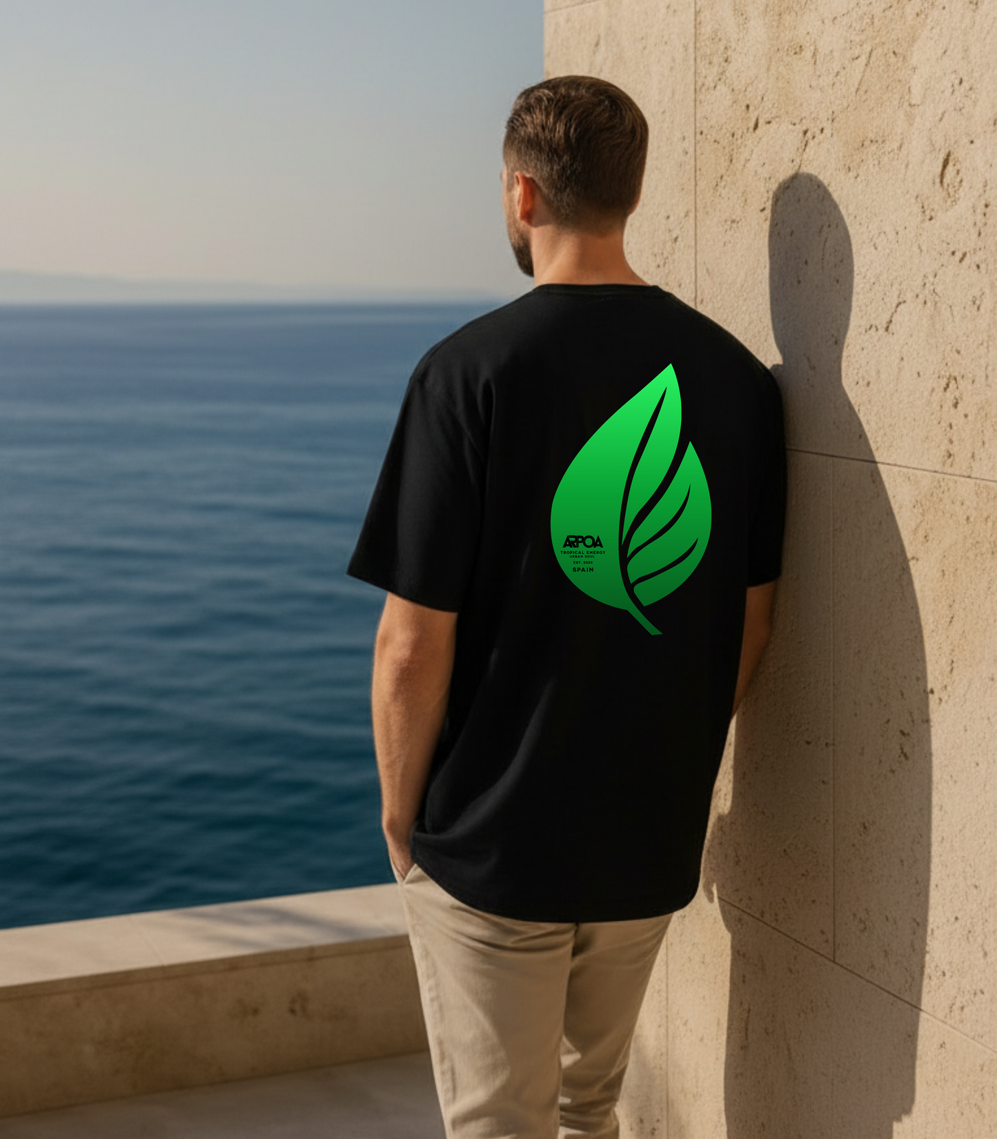 ARPOA Riviera Leaf Tee