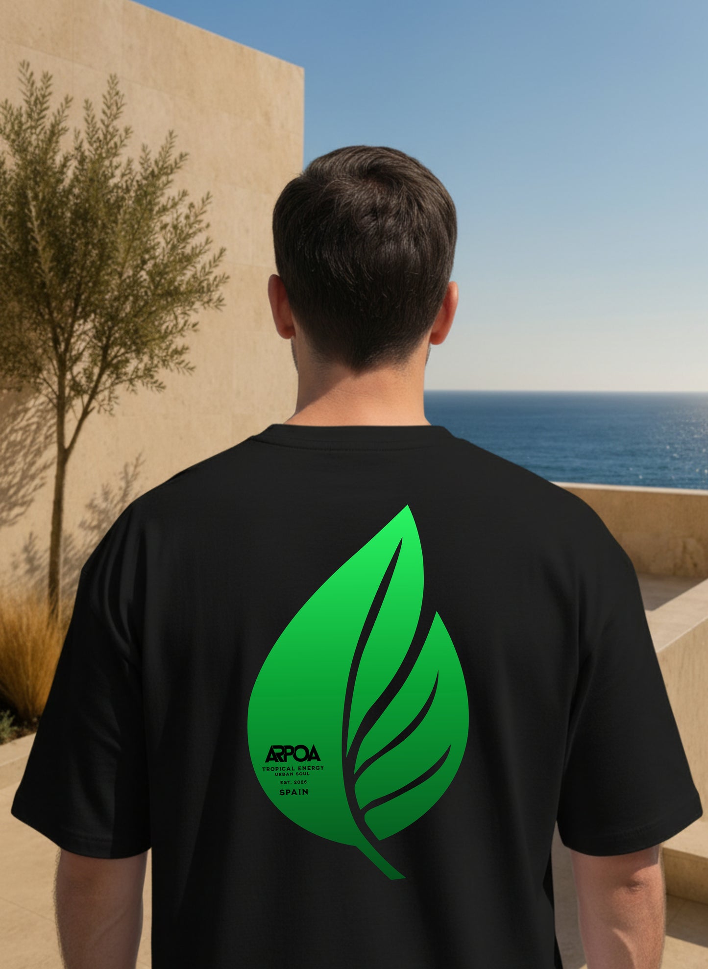 ARPOA Riviera Leaf Tee
