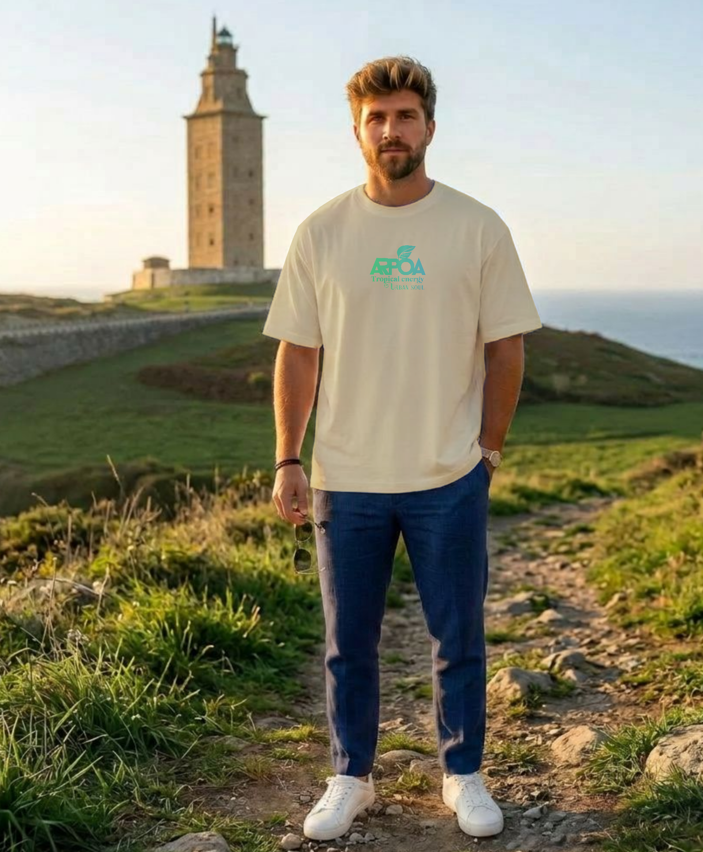 Camiseta oversized essencial ARPOA