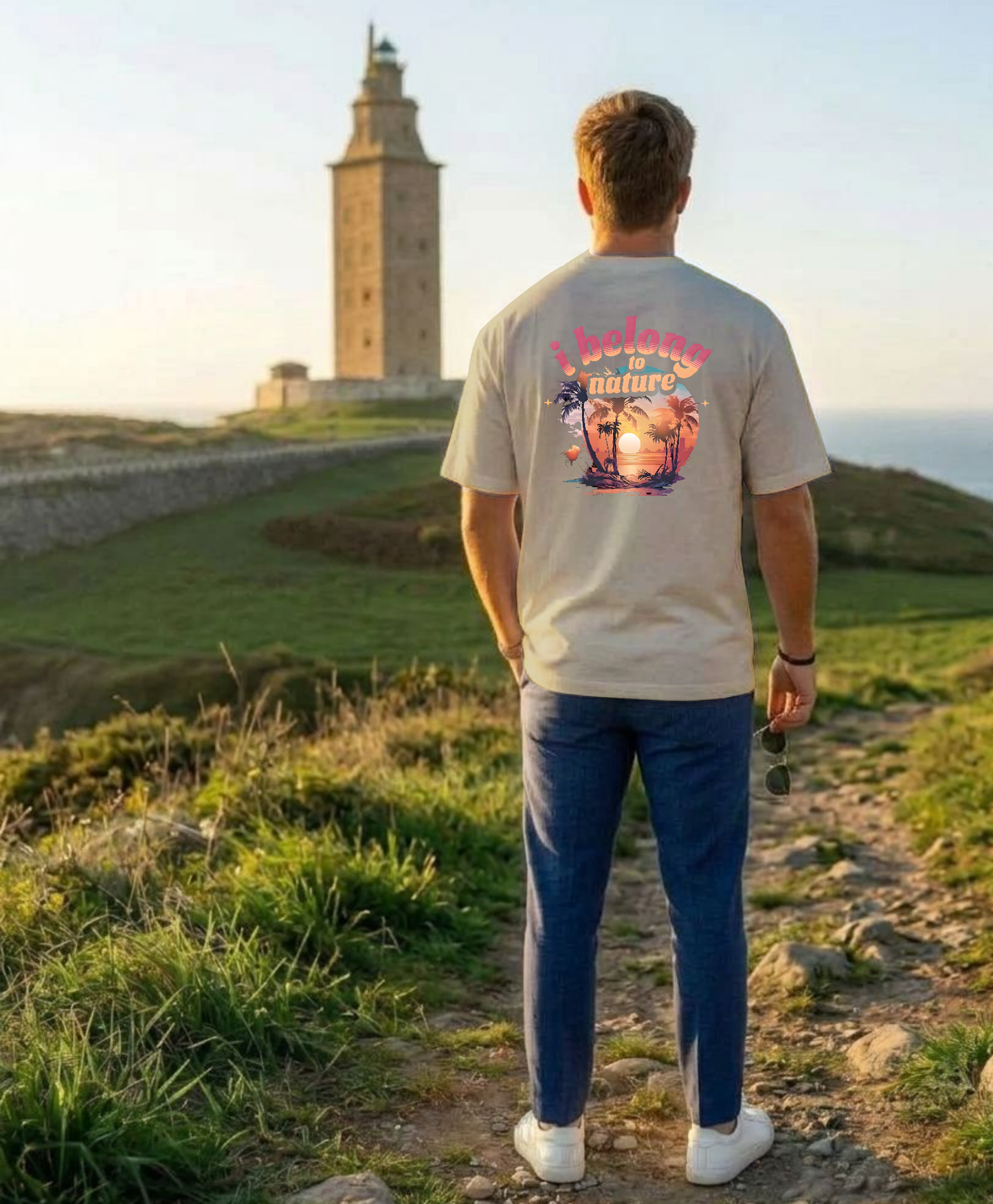 Camiseta oversized essencial ARPOA